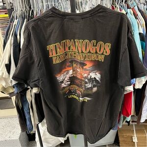 Harley Davidson Timpanogos Lindon Utah black T-Shirt Motorcycle Biker Men’s XL